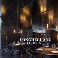 Lustre suspendu moderne de grand plafonnier en cristal moderne de luxe nordique pour l'éclairage de maison ou de bureau de restaurant