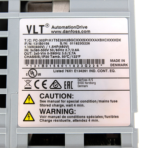 Variador de Frecuencia para Motor de CA 380-480V 1.1kW Serie VLT FC-302 - Product Image 3