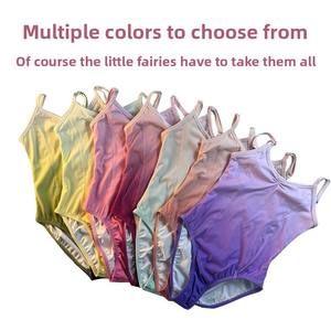 Лидер продаж, Новое поступление, балетные трико Ombre для женщин и взрослых, индивидуальные цвета для танцевальной одежды, детская возрастная группа - Product Image 2