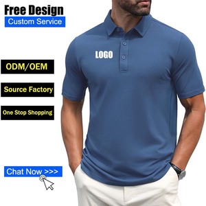 Sports Custom Logo Summer <strong>Men'S</strong> <strong>Polo</strong> <strong>Shirt</strong> Knitted <strong>Polo</strong> <strong>Shirt</strong> Short Sleeve Breathable Golf <strong>Polo</strong> <strong>Shirt</strong> for Bulk Buyers - Product Image 1