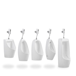 <span class=keywords><strong>Urinoir</strong></span> mural moderne haut de gamme avec support au sol portable, technologie de capteur céramique pour hôtels, hôpitaux, salles de bain - Product Image 5