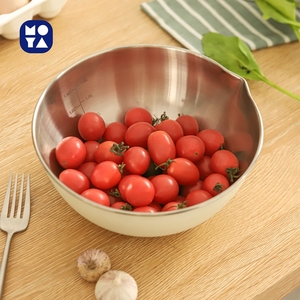 Bán buôn sáng tạo thép không gỉ hộ gia đình trộn bát đầy màu sắc đặc biệt cho các nhà hàng và colanders & lọc - Product Image 4