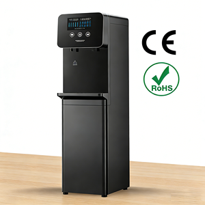 Distributeur d'eau chaude et froide sur pied personnalisable, système intelligent à 5 étapes avec purificateur PP/UDF/CTO/T33/RO et 2 robinets - Product Image 1