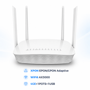 WiFi6 AX3000ดั้งเดิมเราเตอร์กิกะบิตแบบ Dual-Band G8503 4พอร์ต LAN ความเร็วสูง3000Mbps - Product Image 1