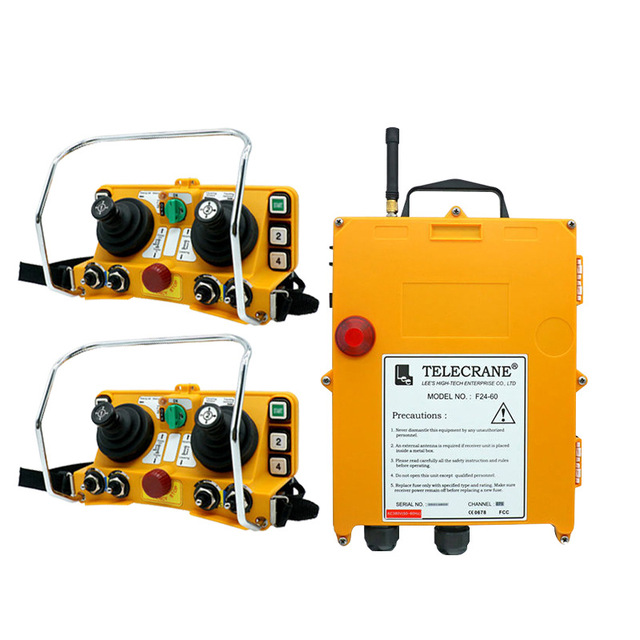 DC 24V 48V 110V Overhead Crane Radio Remote Control 1 Transmitter 1 Receiver