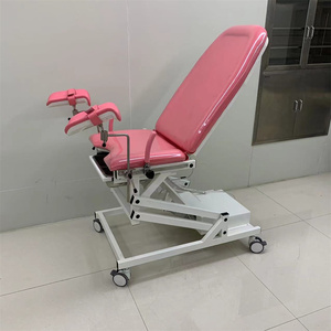 Mesa quirúrgica obstétrica multiusos para examen ginecológico móvil médico, cama plegable para tratamiento físico - Product Image 5