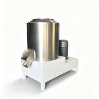 Mélangeur de poudre électrique en acier inoxydable, machine à mélanger la farine automatique de grande capacité pour équipement de mélange de poudre