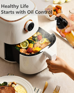 Pulvérisateur d'huile d'olive pour la cuisson, vaporisateur d'huile d'olive en verre de 200ml avec [arroseur réglable] pour friteuse à Air, brumisateur d'huile d'olive pour Sala - Product Image 4