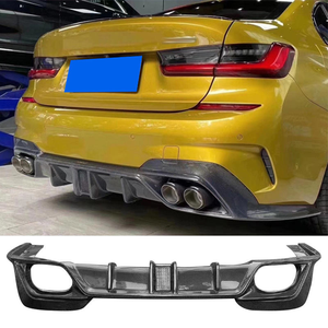 Nouveau diffuseur de voiture en Fiber de carbone <span class=keywords><strong>pour</strong></span> BMW série 3 G20 fibre de carbone lèvre arrière séparateur de pare-chocs arrière Cmst Style Kits de carrosserie - Product Image 6