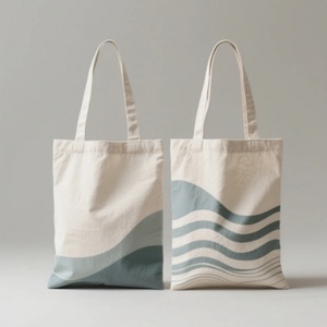 Sac fourre-tout en toile de coton biologique sergé, personnalisé, réutilisable, biodégradable, avec logo imprimé, couleurs personnalisées, origine américaine - Product Image 6