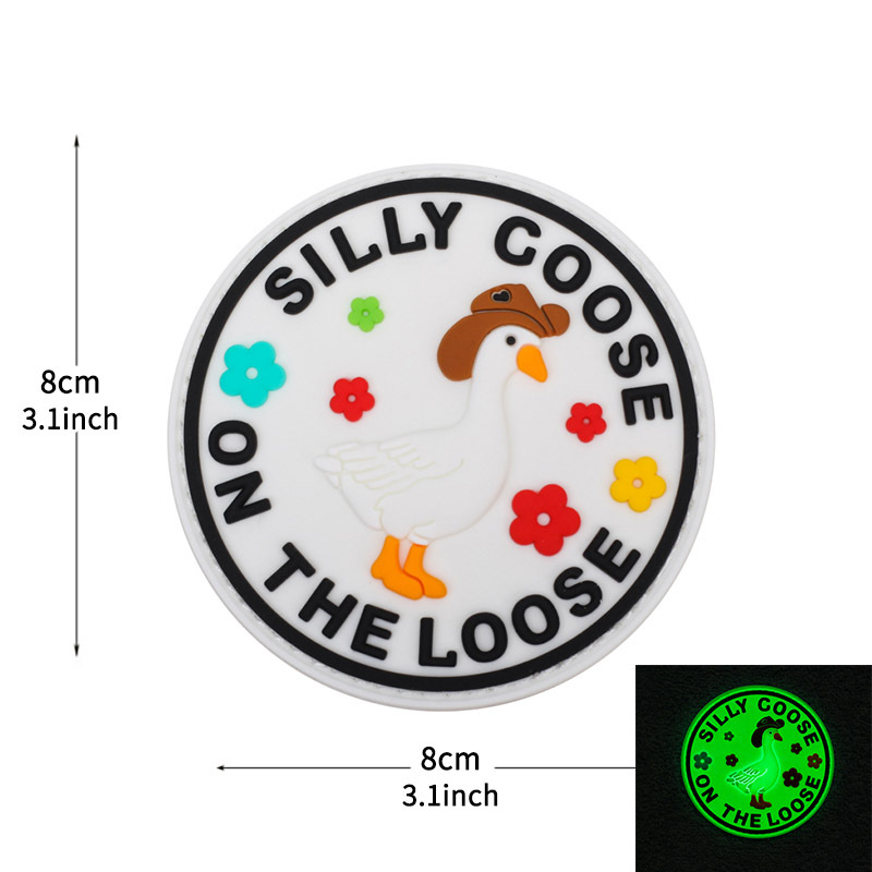 Sombrero de Vaquero Ganso (Fondo Blanco con Blanco)