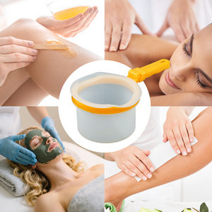 China Manufacturer Newly Easy to Clean Non-Stick Wax Pot Genuine Silicone Wax Bowl Pot for Wax Warmer - Product Image 2