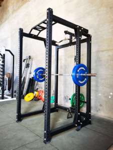 Equipo <span class=keywords><strong>de</strong></span> gimnasio, <span class=keywords><strong>jaula</strong></span> <span class=keywords><strong>plegable</strong></span> ajustable para Fitness - Product Image 3