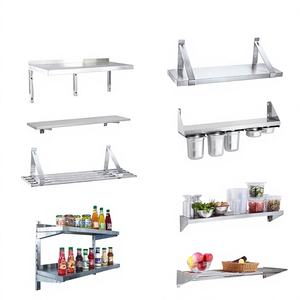 Heavybao – Système de rangement mural pour vêtements en acier inoxydable de qualité supérieure, structure démontable et réglable, pour buanderie - Product Image 4