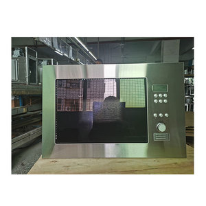 Horno Microondas de Convección Eléctrico Integrado de 27L con Sensor, Uso en Pared o Independiente, Panel Táctil de Vidrio para el Hogar, Parrilla - Product Image 3