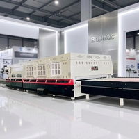 Machine à tempérer le verre, équipement de fabrication de verre trempé, four à verre trempé 630KW 380V, économie d'énergie, épaisseur 4-19mm, Luoyang Easttec