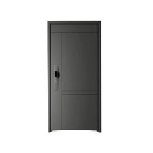 Portes en bois raffinées de taille personnalisable MDF moderne en bois pour l'intérieur pour l'hôtel appartement chambre villa balcon utilisation - Product Image 2