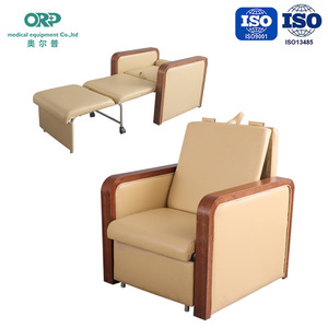 Combination <b>chair</b>/<b>bed</b> for hospital patients, no installation required, <b>single</b> <b>chair</b> for wards and hospitals, infusion - Product Image 5