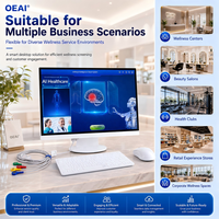 Machine d'analyse corporelle IA portable intelligente avec outils d'enregistrement des données client, fournisseur commercial pour les foires de santé