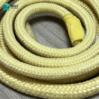 Corde en aramide ignifuge de qualité industrielle 8 mm, résistante aux produits chimiques, pour l'escalade en extérieur, anti-abrasion, isolante thermique et anti-rayonnement