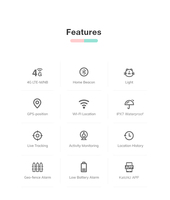 EV-206M Sistem Pelacakan Kucing Wifi/GPS/GSM Pelacak Anak Anjing Pencarian Lokasi Tahan Air Pengisian Daya Gratis Aplikasi Server Web dengan Google Map