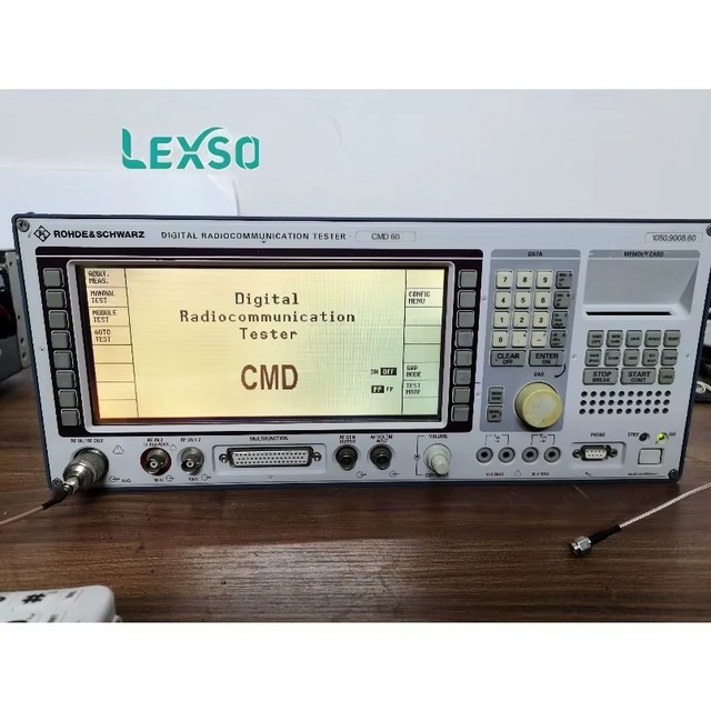 R&S Rohde And Schwarz CMD60 Digital Radiocommunication Tester + Options    xgeqpt