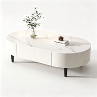 Table basse contemporaine pour salon, meubles de maison