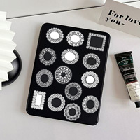 50 Pegatinas de Encaje Blanco con Diseño de Dibujos Animados, Transparentes, de PET, Impermeables, para Diario, Guitarra, Cuaderno, Laptop, Regalo