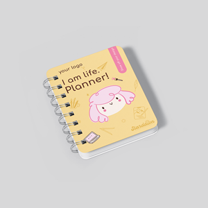 Taccuino a Spirale A7 Personalizzabile all'Ingrosso, Mini Quaderno Portatile con 50 Fogli a Righe, Piccolo Blocco Note per Studenti Come Regalo - Product Image 4