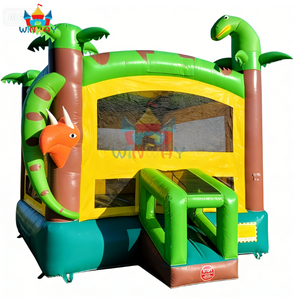 บ้านลมเป่าลมธีมไดโนเสาร์เกรดเชิงพาณิชย์สำหรับงานปาร์ตี้เด็ก - Product Image 5