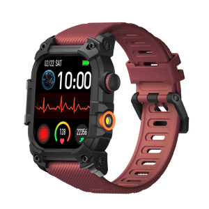 2025超スマートスクエア時計男性用防水スポーツフィットネストラッカー心拍数睡眠モニター対応IOS Android - Product Image 3