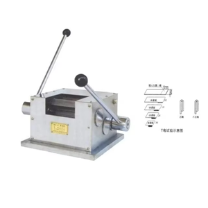 Machine d'essai de flexion en T manuelle ISO 17132, équipement d'essai de flexion en T, testeur de flexion en T revêtu pour laboratoire - Product Image 2