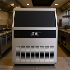 Máquina de hielo comercial Vevor, 88 libras de capacidad, 126 cubos, 15 minutos de autolimpieza, pantalla digital, para restaurantes - Product Image 2