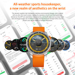 Reloj Inteligente LC320 con GPS, Pantalla AMOLED, Resistente al Agua 5ATM, Precio de Fábrica, Envío Inmediato, para Hombre, Deportes de Buceo, Monitor de Actividad Física - Product Image 5