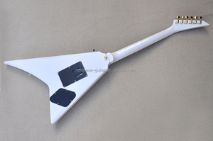 Flyoung 左手6弦电吉他带黑色条纹特价吉他定制 - Product Image 6