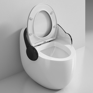 Bán buôn tùy chỉnh sang trọng một mảnh phòng tắm gốm <span class=keywords><strong>WC</strong></span> tủ quần áo nước sứ trắng màu nhà vệ sinh bát - Product Image 3