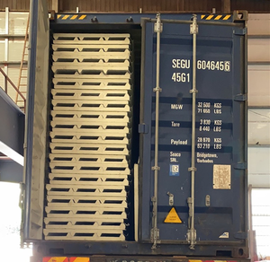 עיצוב מודרני אבן פלדה בידוד אבן צמר עם קצף פוליאוריטן קצף פוליאוריטן - Product Image 6