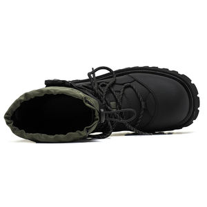 Botas Personalizadas Nuevas Botas Tácticas de Combate para Hombre Botas de Tobillo Transpirables con Cordones para Senderismo al Aire Libre Desierto Selva Zapatos Deportivos de Invierno - Product Image 3