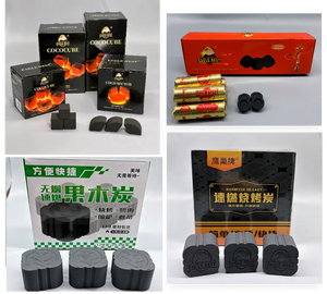 Charbon de bois en briquettes de qualité supérieure EAGLE NEST, fabriqué à la machine, naturel, écologique, facile à allumer, pour barbecue, chicha et bakhoor - Product Image 1