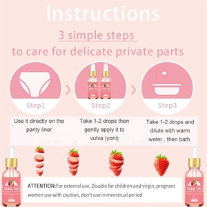 RTS ODM/OEM Huile de massage intime à base de plantes 30 ml avec hydratation vaginale et équilibre du pH pour le sexe et le SPA au quotidien - Product Image 6