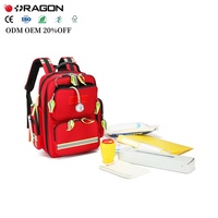 Usine en gros étanche ignifuge trousse de premiers soins sac à dos d'urgence famille incendie trousse d'urgence