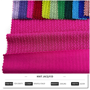 Bán buôn thổ cẩm <span class=keywords><strong>Jacquard</strong></span> vải satin shinning sọc dệt <span class=keywords><strong>Polyester</strong></span> Spandex kéo dài vải telas cho người phụ nữ Ăn mặc - Product Image 2