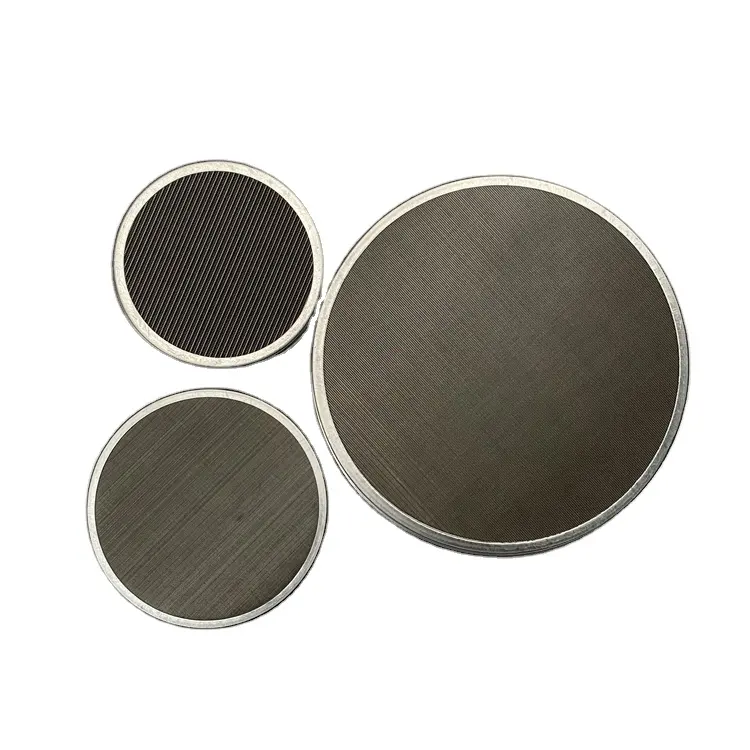 Fuel Filter Plastic Screen Mesh Round Stainless Steel Wire Mesh Screen Filter Discs