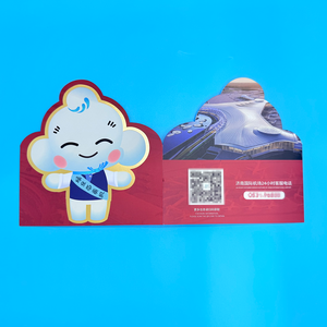 Opuscoli medici Bi-piegati personalizzabili a forma di fustel servizi di clinica, annunci di farmaci e guide per il controllo della salute per i marchi sanitari - Product Image 1