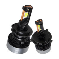 LELANPU H4 D2S Lucas 12V Remote 9005 Strobe Automovil 3157 Chrome Motorcycle Lighting Lamp RGB G1 Car Led Headlight Light Bulbs