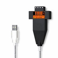 Convertidor USB a Serial RS485 de Grado Industrial, Convertidor USB 2.0 a RS485 Aislado con Cable de 0.5m, 1.5m y 2m