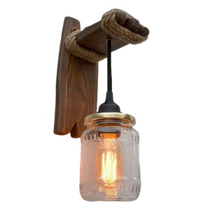 Pendentif mural moderne en jute et bois fait main avec taille et couleur personnalisées - Product Image 1