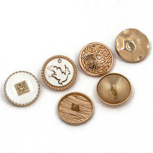 Durable Eco-Friendly Metal Shank <b>Buttons</b> Square Rectangle Premium Brass Copper Stainless Practical Accessories For Coat - Product Image 5