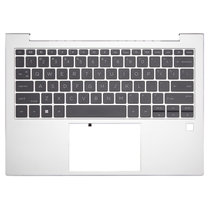 N55307-001 <b>Laptop</b> PalmRest&<b>Keyboard</b> For HP EliteBook 835 G10 N55307-001 with <b>backlit</b> United States US Silver New - Product Image 2