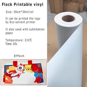 Para rollos de vinilo imprimibles con solvente ecológico Angelacrox, flocado de alta calidad para camisas, ropa, película de papel de transferencia de calor, venta al por mayor - Product Image 2